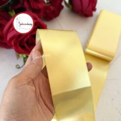 Gelincimherşey 6 cm Saten Kurdele - SARI