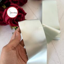 Gelincimherşey 6 cm Saten Kurdele - SU YEŞİLİ