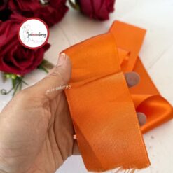 Gelincimherşey 6 cm Saten Kurdele - TURUNCU