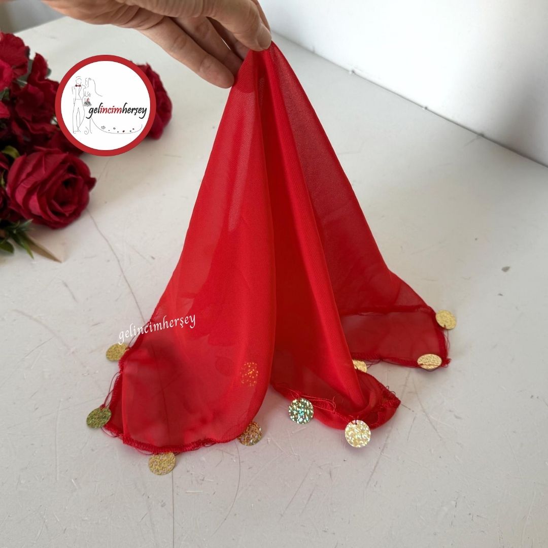 GelincimherşeyBüyükBoyŞifonHalayMendiliNarÇiçeği