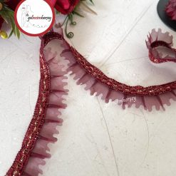 Gelincimherşey Dekoratif Şerit Tırtıklı Fırfır 3.5 cm 5 mt
