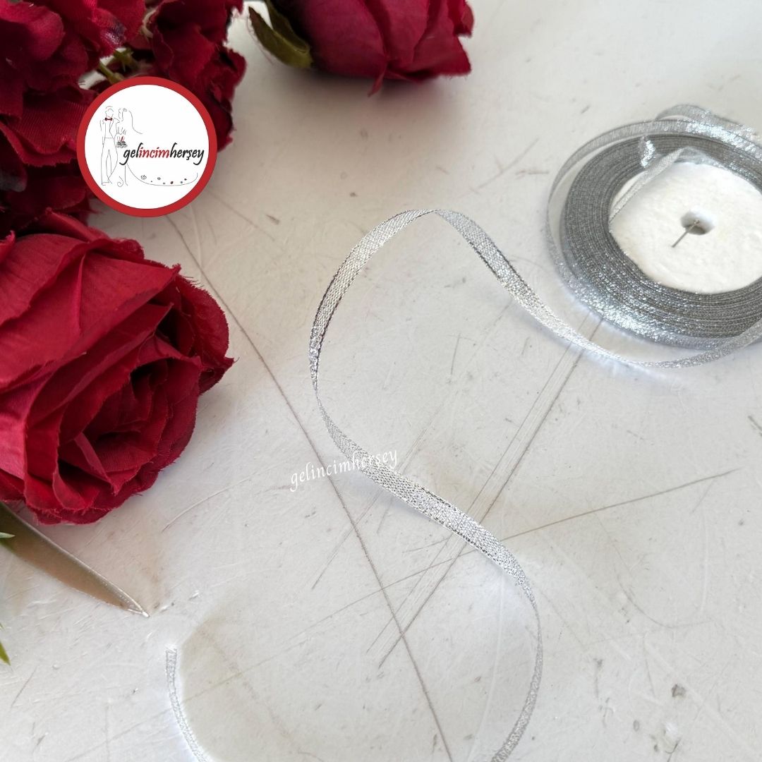 GelincimherşeyGümüşSimliKurdele6mm5mt2