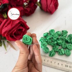 Gelincimherşey Saten Kurdele Gül 25 Adet 2cm