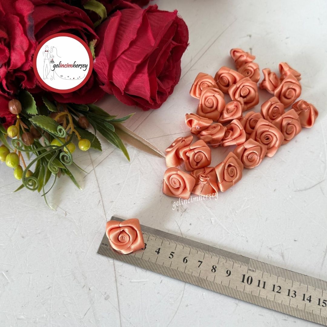 GelincimherşeyKurdeleGül25Adet3cmSomon