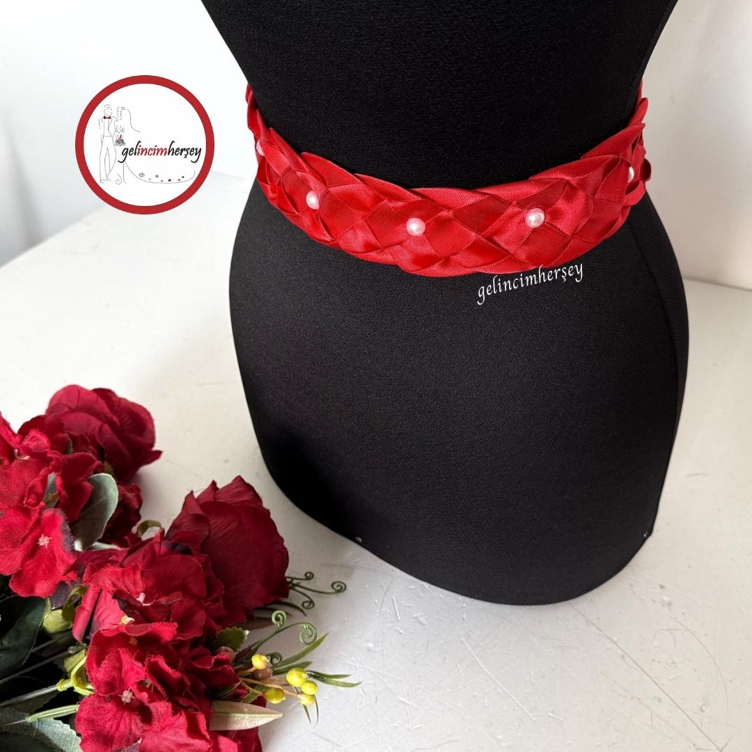 GelincimherşeyÖrgülüİnciliGelinKuşağıSade2