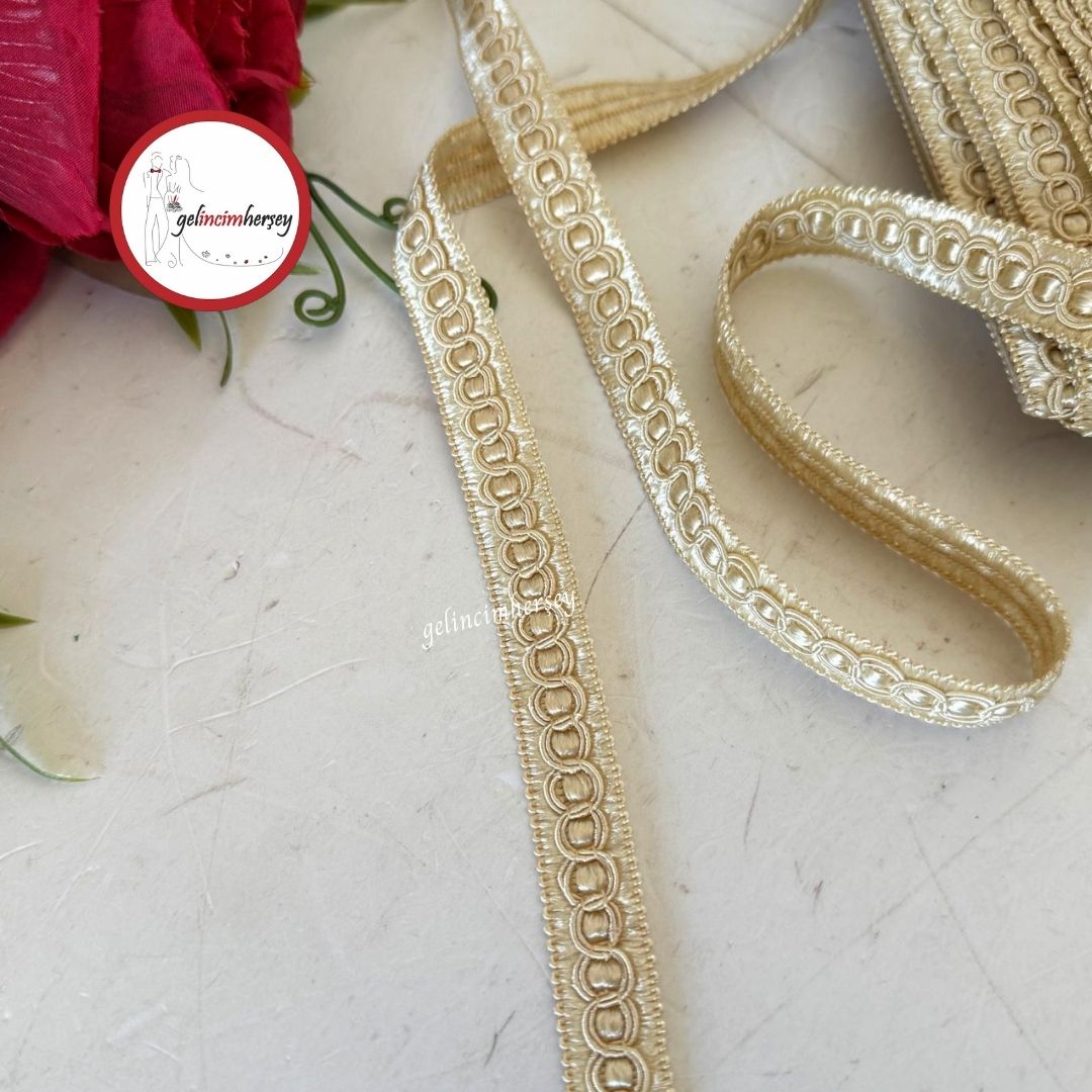 GelincimherşeySuTaşıHarçDekoratifŞerit1.5cm5mtBej1