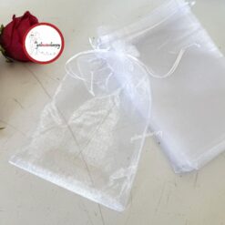 Gelincimherşey 10'lu Çeyizlik Orta Boy İpli Tül Kese