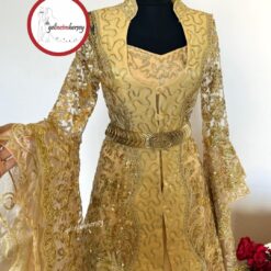 Gelincimherşey Altın İşlemeli Hürrem Model Kaftan Bindallı