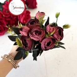 Gelincimherşey 1.Kalite Yapay Çiçek Şakayık - BORDO