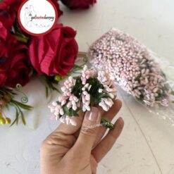 Gelincimherşey 60'lı İri Cipso Görünümünde Lüks Pıtırcık Çiçek - AÇIK PEMBE