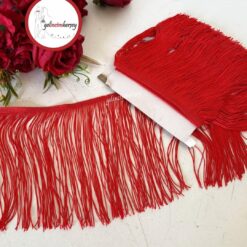 Gelincimherşey Saçak Püskül Şerit 2 mt - KIRMIZI