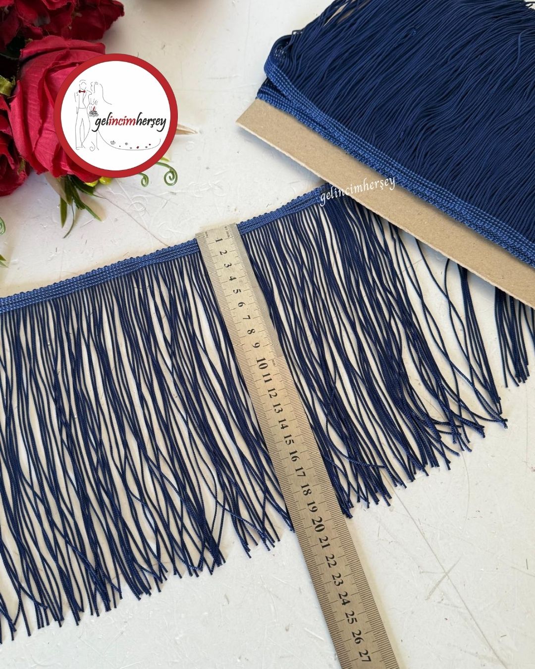 GelincimherşeySaçakPüskülŞerit2mtEn20cmLacivert2