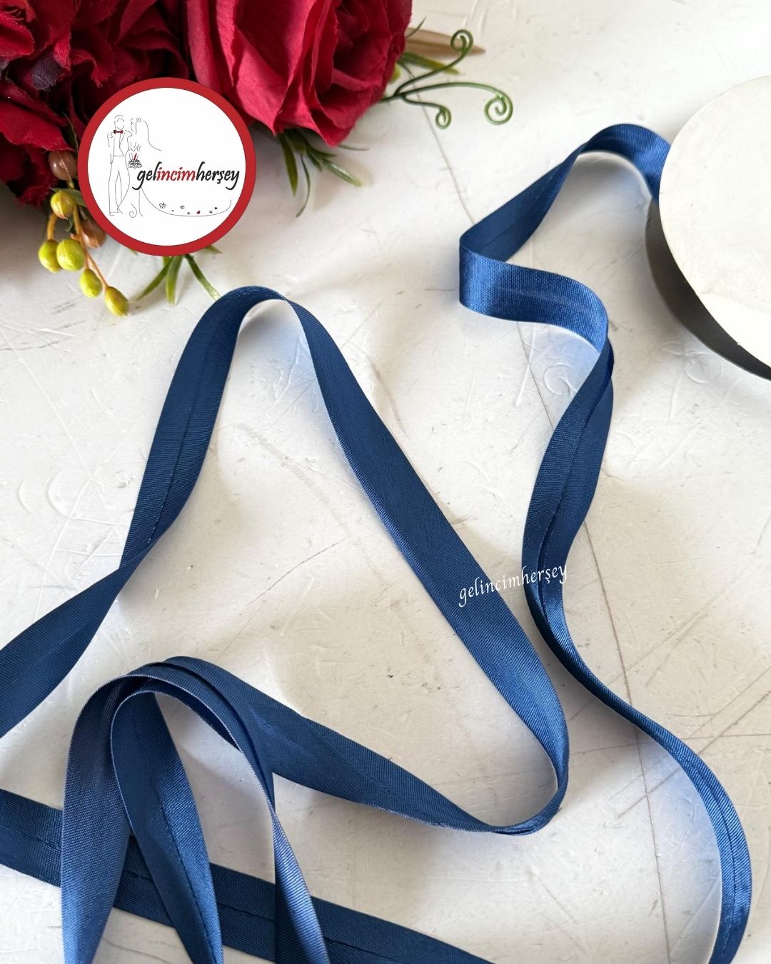 GelincimherşeySatenBiye1mtİndigoMavi