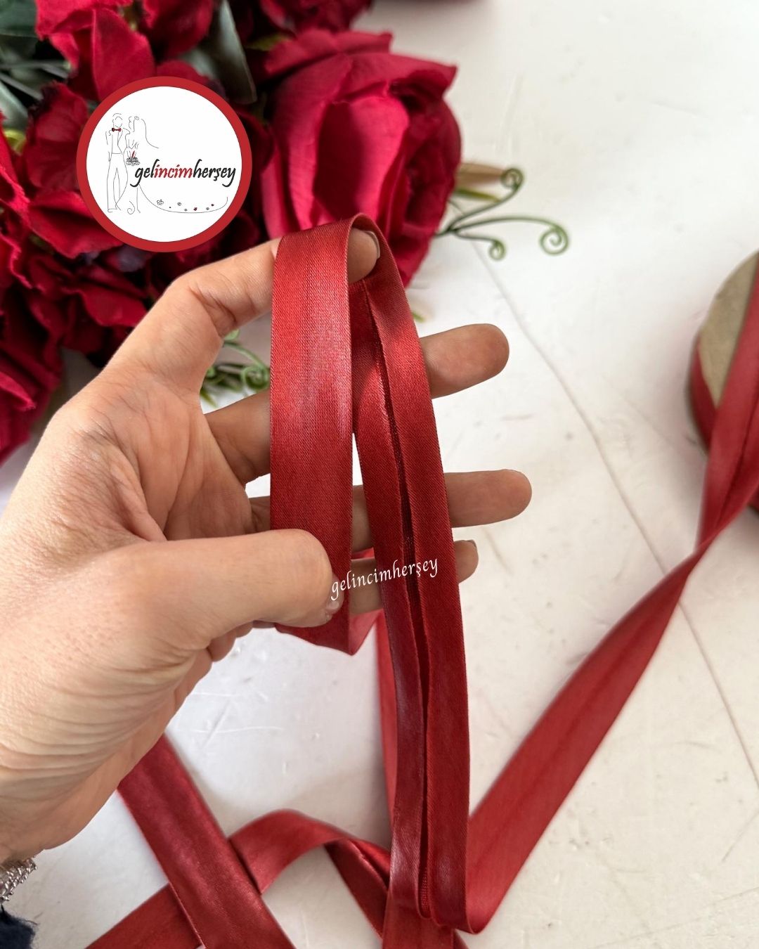 Gelincimherşey Saten Biye 5 mt