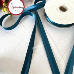 Gelincimherşey Saten Biye 5 mt - PETROL MAVİSİ