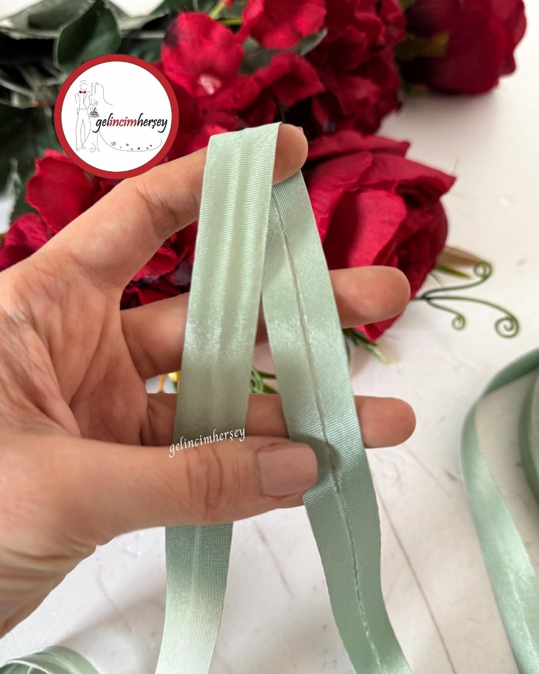 GelincimherşeySatenBiye1mtSuYeşili