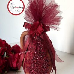 Gelincimherşey VIP Dantelli Kına Testisi - BORDO