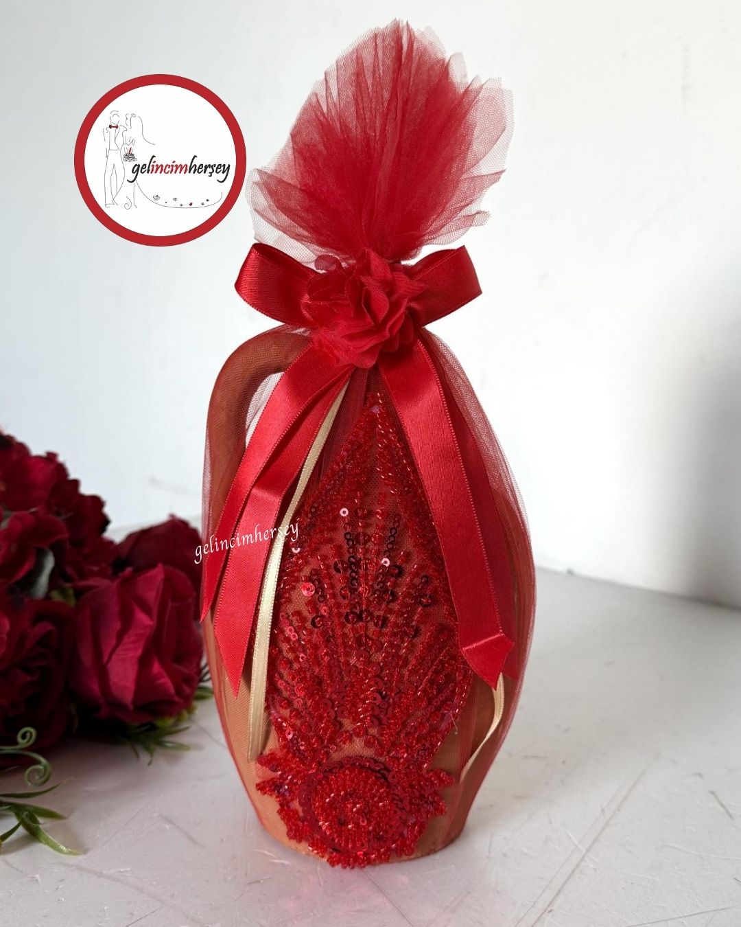 Gelincimherşey VIP Dantelli Kına Testisi