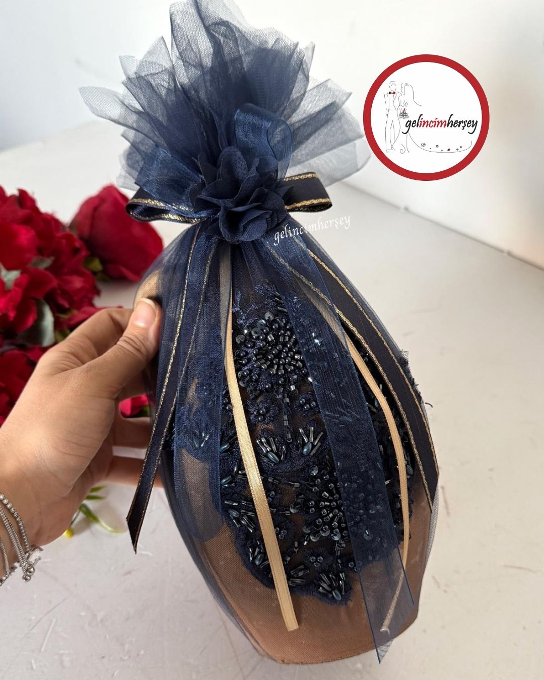 GelincimherşeyVıpDantelliKınaTestisiLacivert2