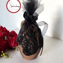 Gelincimherşey VIP Dantelli Kına Testisi - SİYAH