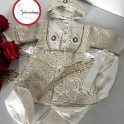 Gelincimherşey 1 Yaş Erkek Bebek Sünnet Takımı – Osmanlı Detaylı Şehzade Konsept Mevlüt Kıyafeti - ALTIN