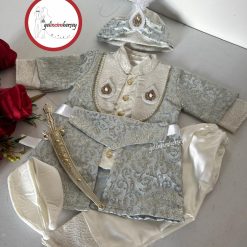 Gelincimherşey 1 Yaş Erkek Bebek Sünnet Takımı – Osmanlı Detaylı Şehzade Konsept Mevlüt Kıyafeti - BEBE MAVİSİ