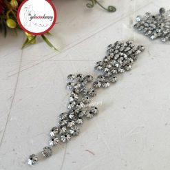 Gelincimherşey 25 Adet Plastik Ara Tabak Boncuk 8 mm Gümüş