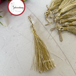 Gelincimherşey Altın Krem Sim Püskül 7 cm 20 Adet