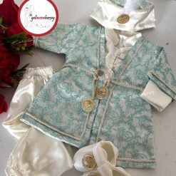 Gelincimherşey 6 Ay Sünnet Takımı – Osmanlı Detaylı Şehzade Konsept Mevlüt Takımı - TURKUAZ