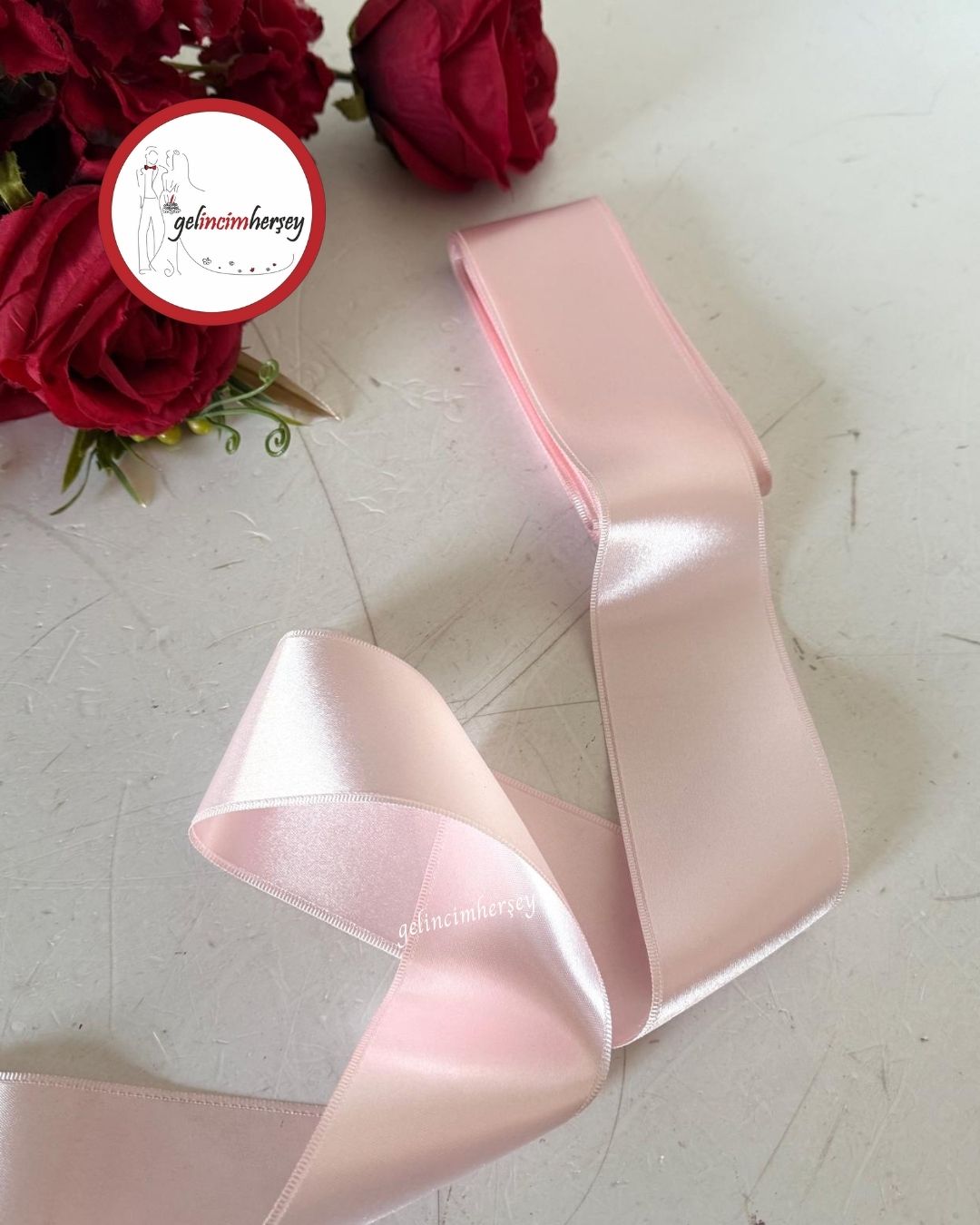 Gelincimherşey6cmSatenKurdelePudra1