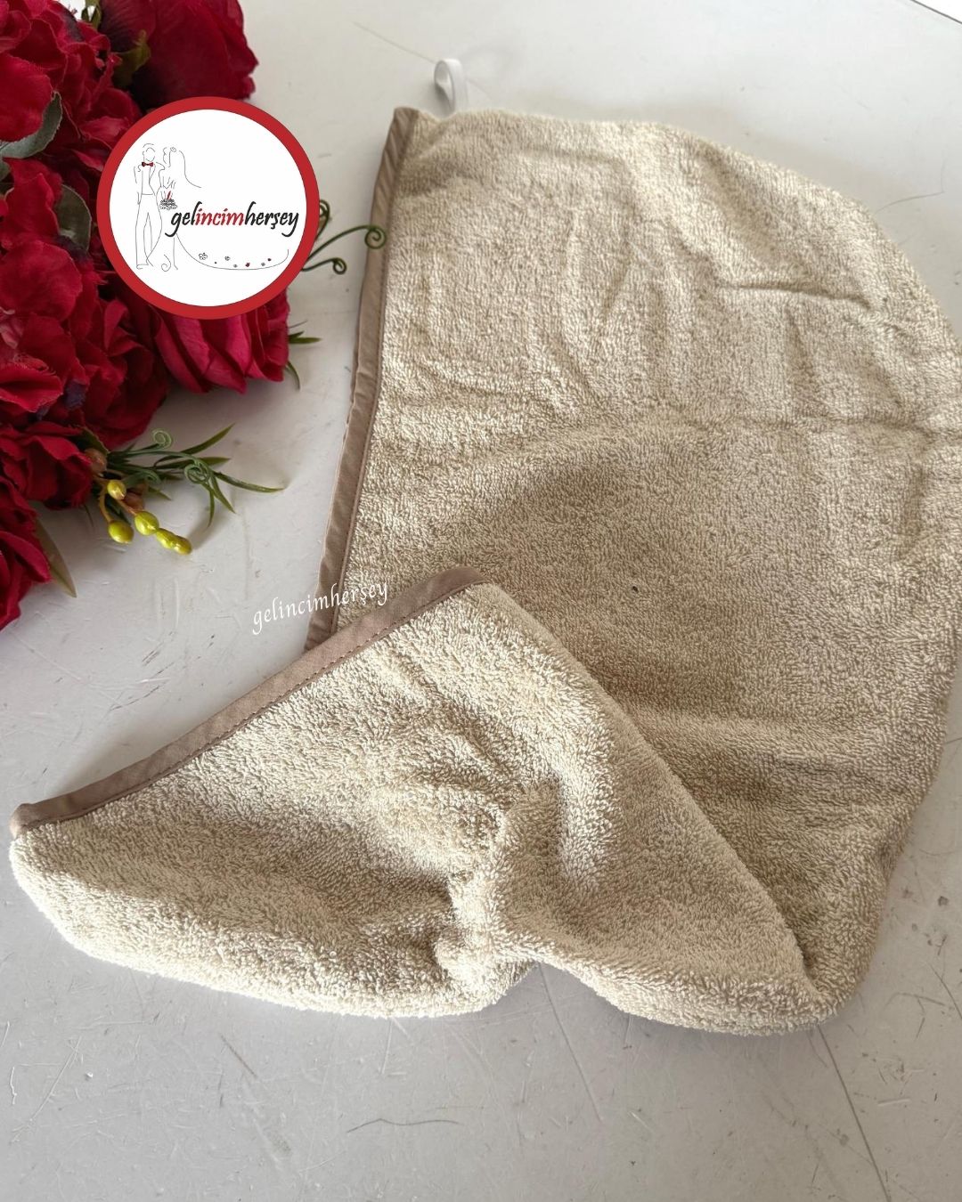 GelincimherşeyBoneHavluBej