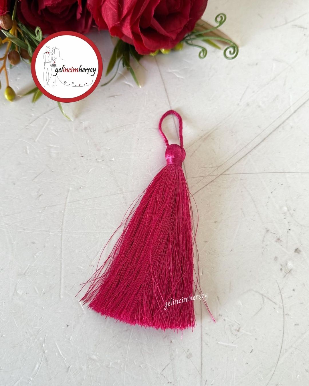 GelincimherşeyBüyükPüskül12cmFuşya