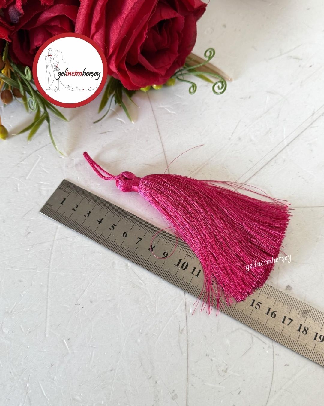 GelincimherşeyBüyükPüskül12cmFuşya2