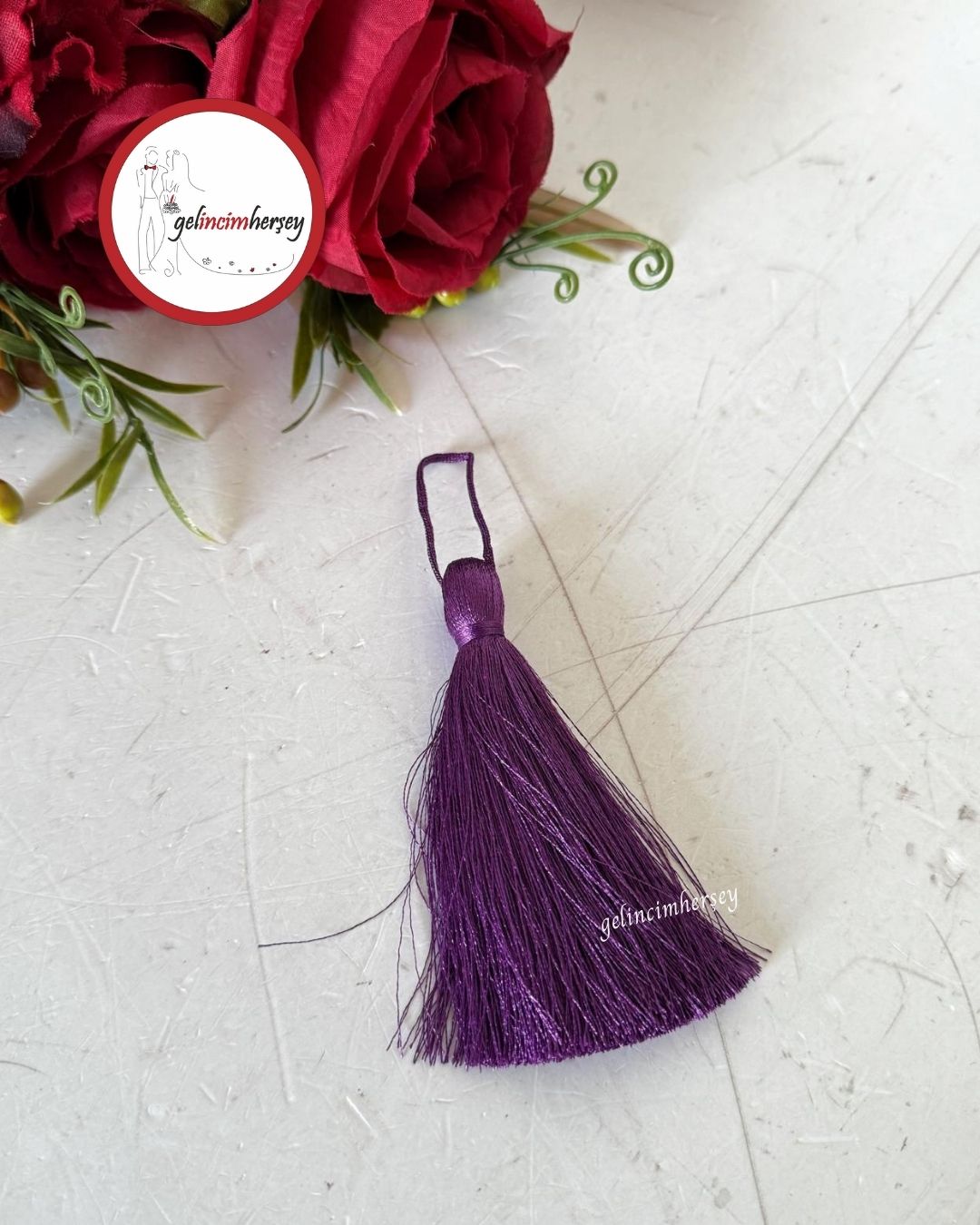 GelincimherşeyBüyükPüskül12cmMor