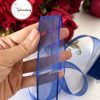 GelincimherşeyDüzŞifonBiyeliKurdele2.5cm4mtSaksMavi2