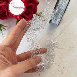 Gelincimherşey File Simtela Kurdele 2.5 cm 4 mt - GÜMÜŞ