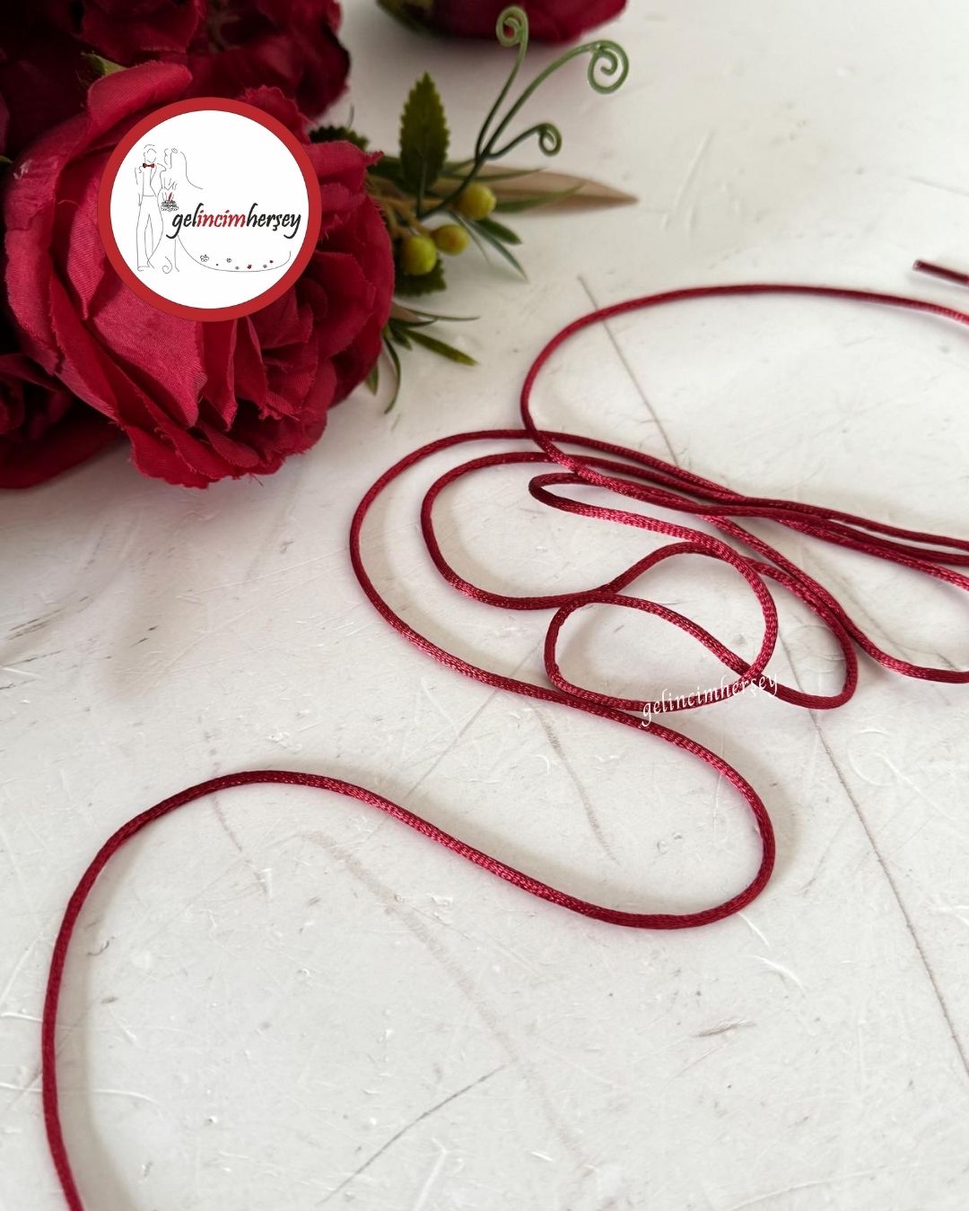 GelincimherşeyFloşİp2mm5mtBordo