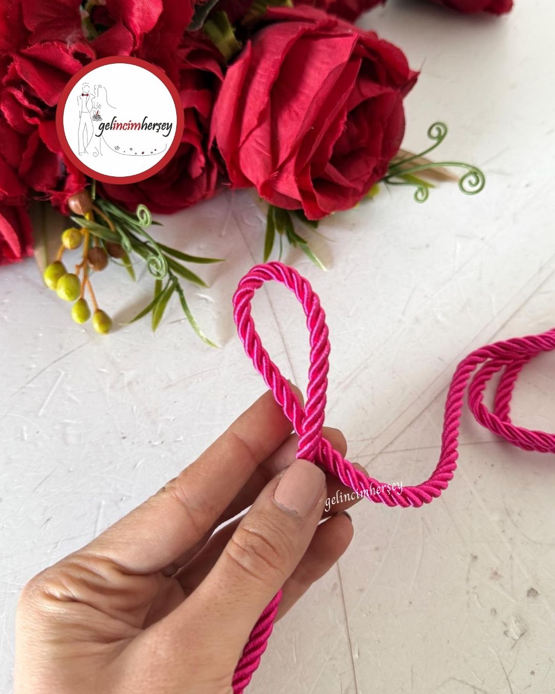 GelincimherşeyHalatKordonİpFuşya1