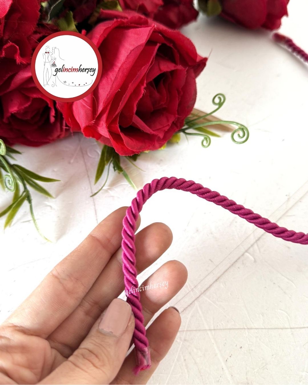 GelincimherşeyHalatKordonİpKoyuPembe2