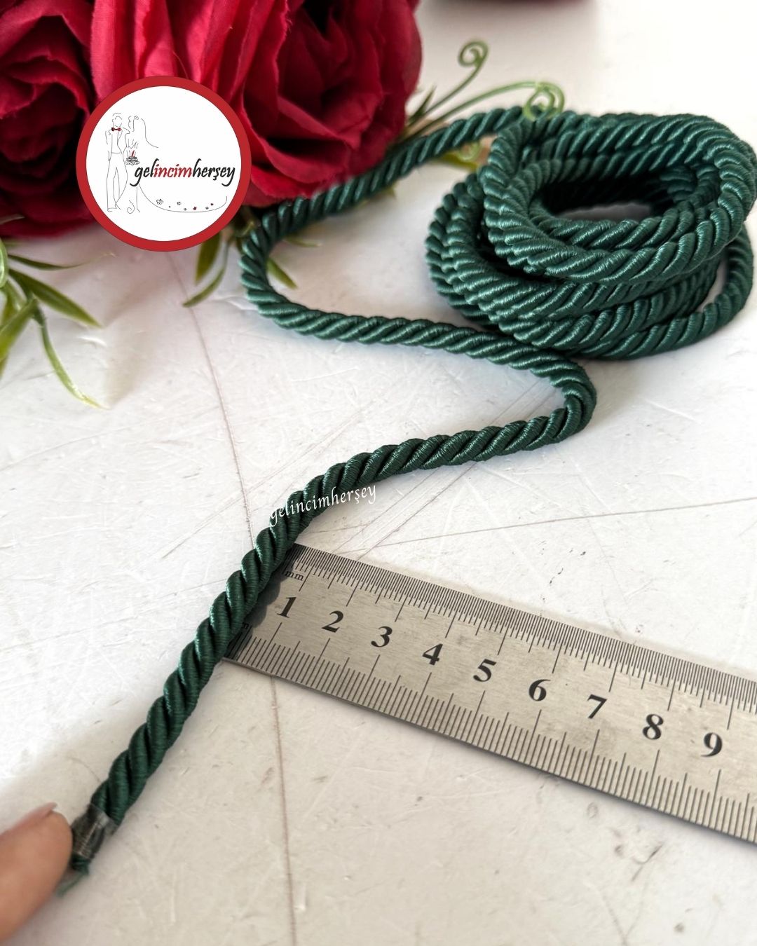 GelincimherşeyHalatKordonİpKoyuYeşil2