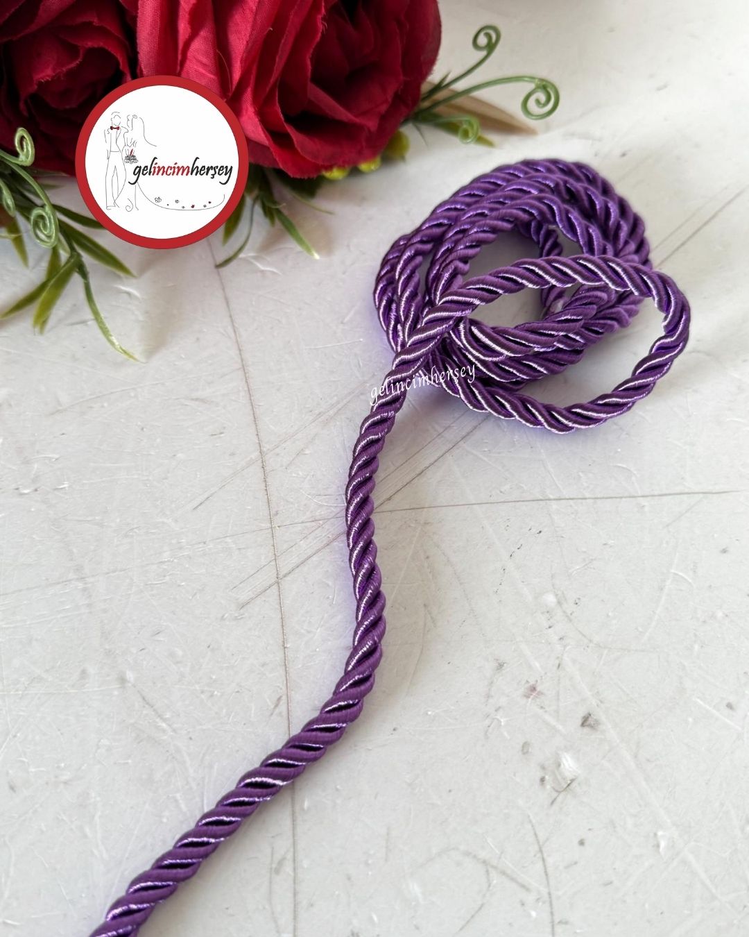 GelincimherşeyHalatKordonİpMor