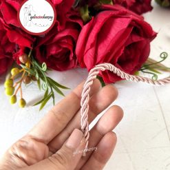 Gelincimherşey Halat Kordon İp 0.5 cm 2 mt   - PUDRA