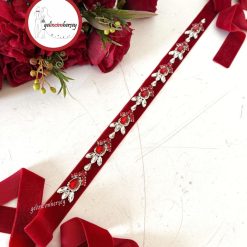 Gelincimherşey Hürrem Model Taşlı Özel Tasarım Gelin Kuşağı