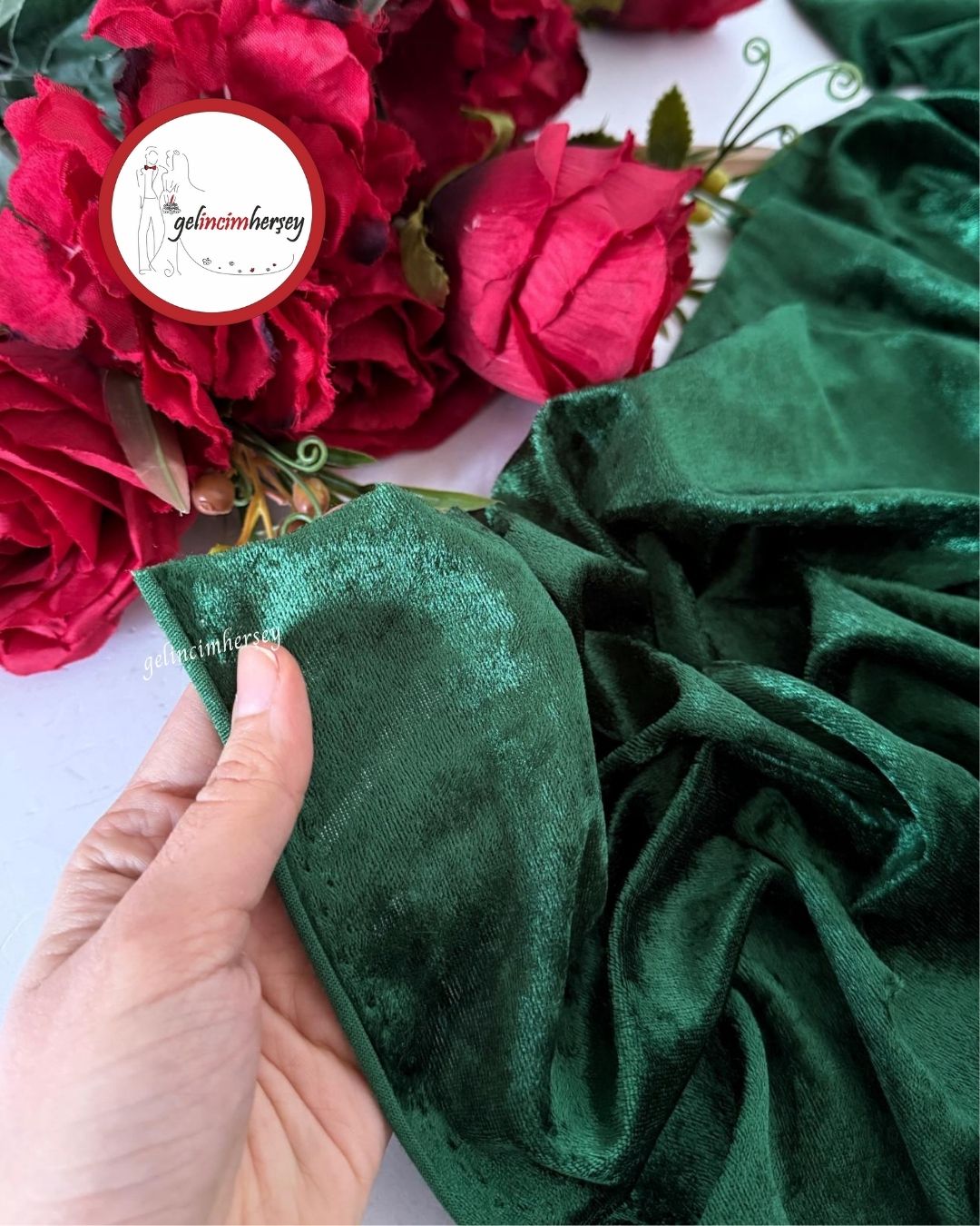 GelincimherşeyLikralıKadife1mteni150cmZümrütYeşil1