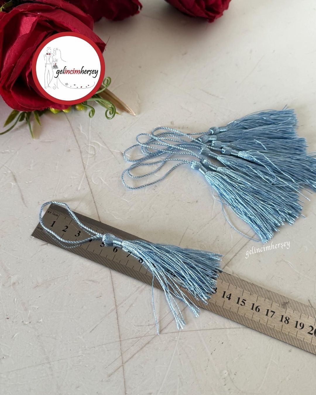 GelincimherşeyPüskül7cmBebeMavi1