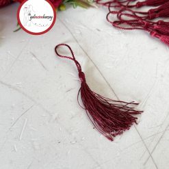 Gelincimherşey 7 cm Püskül 50 Adet - BORDO