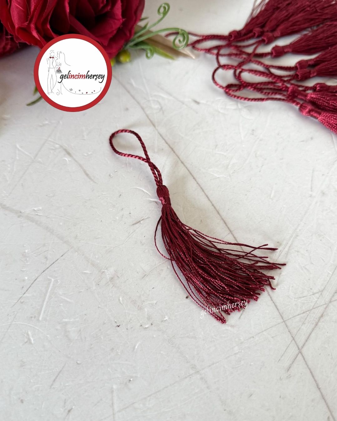 GelincimherşeyPüskül7cmBordo1