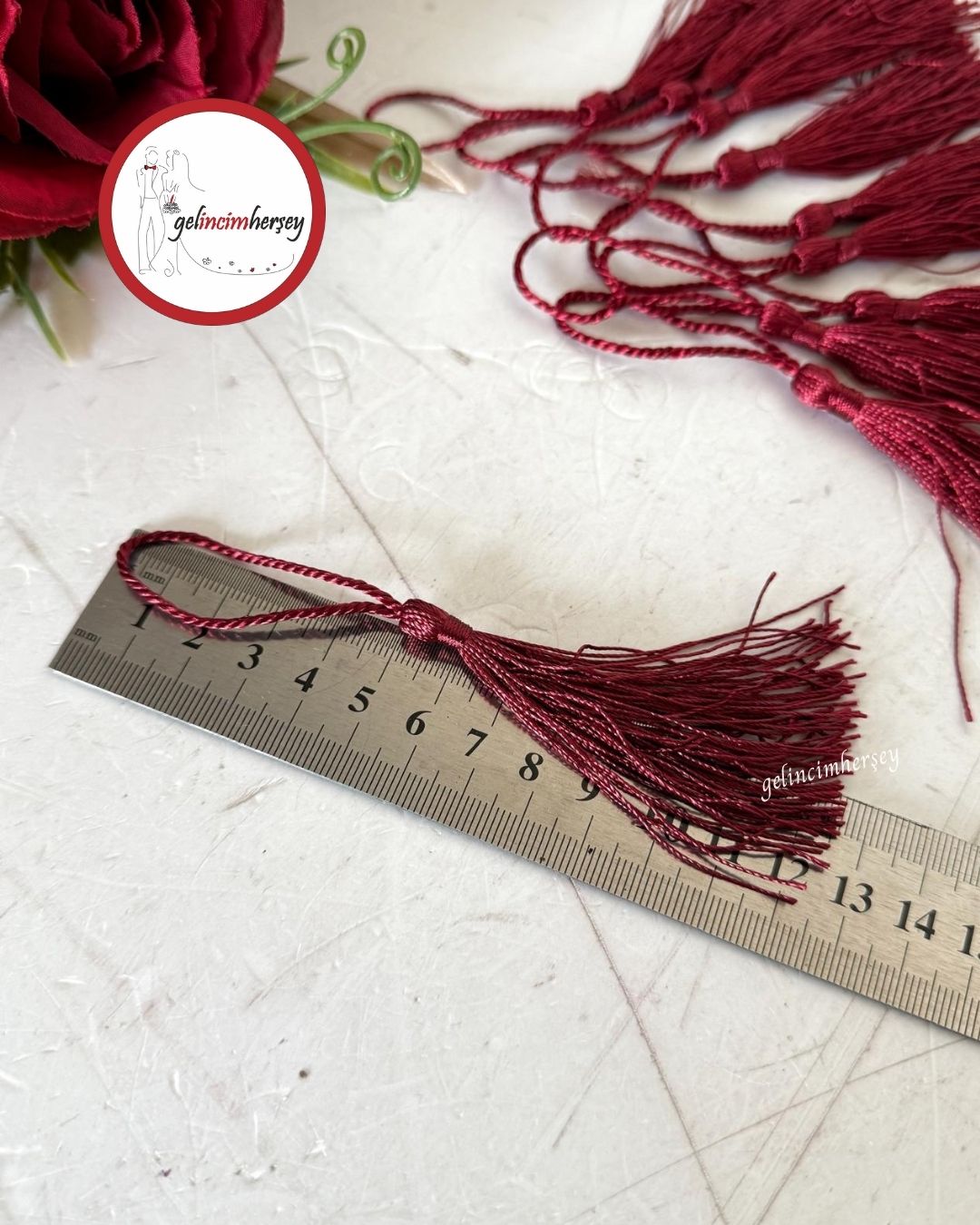 GelincimherşeyPüskül7cmBordo2