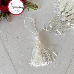 Gelincimherşey 7 cm Püskül 50 Adet - EKRU