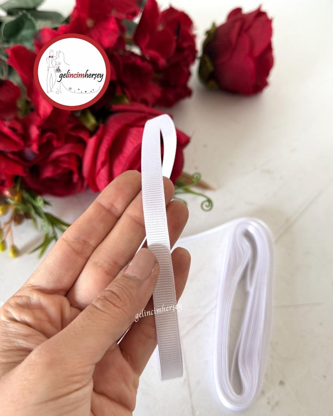 GelincimherşeySatenGrogren1cmBeyaz2